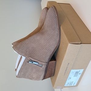 Lucky Brand Suede Booties
